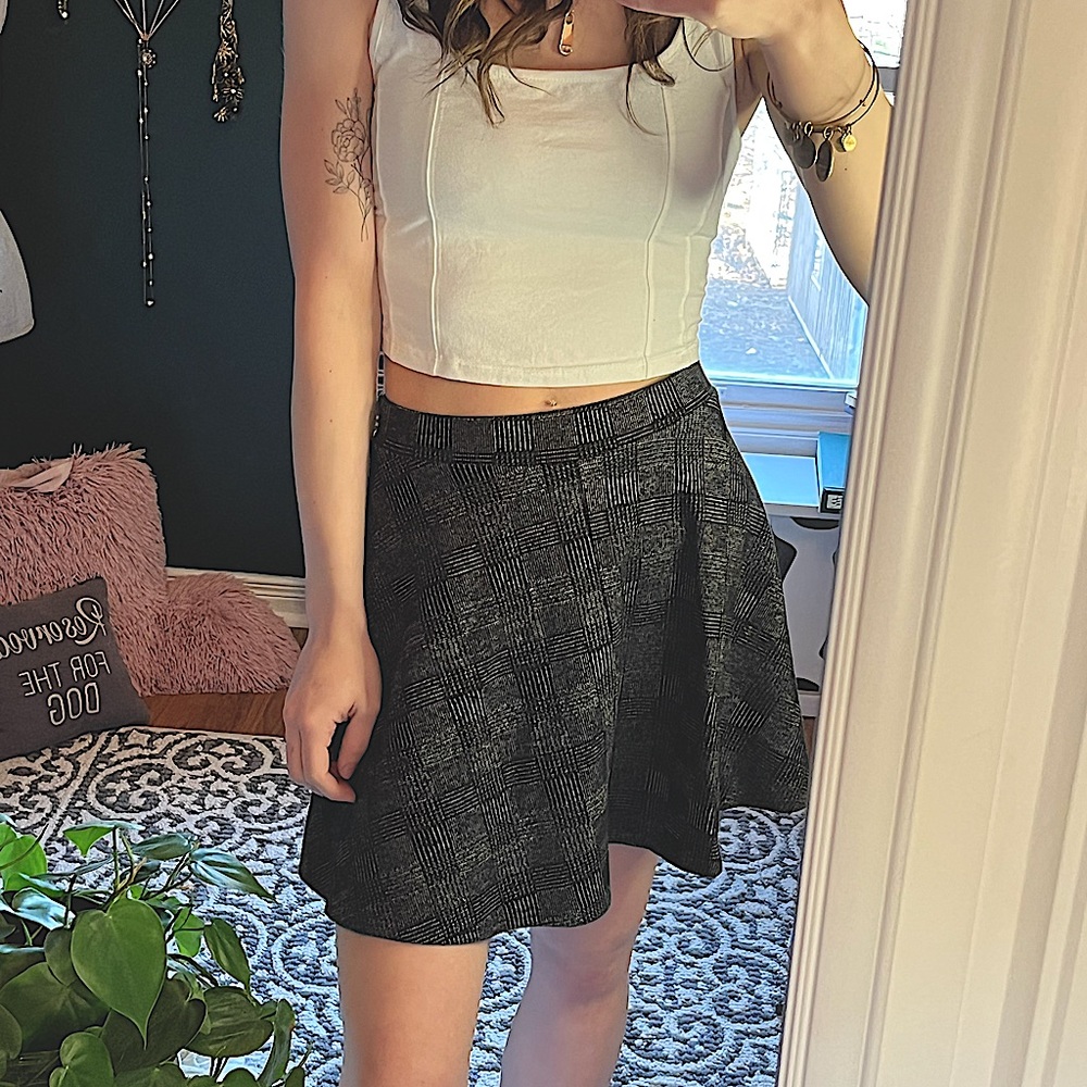y2k plaid skater skirt ✨